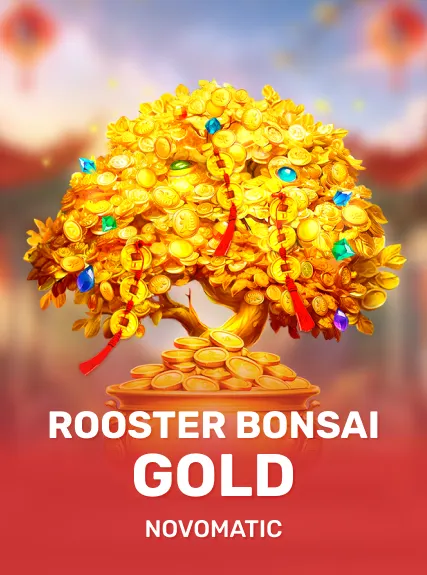 Rooster Bonsai Gold game tile